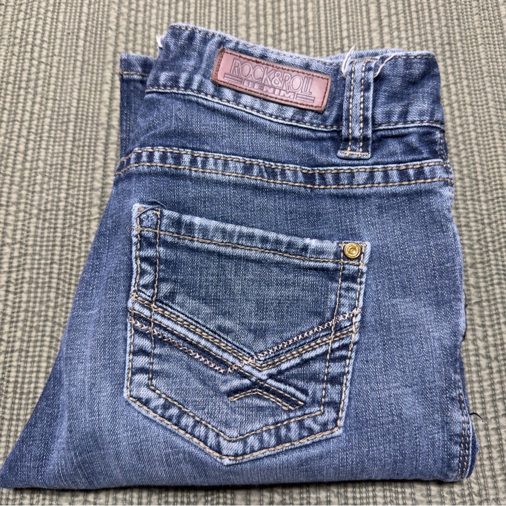 Rock & Roll Denim Blue woman’s bootcut jeans